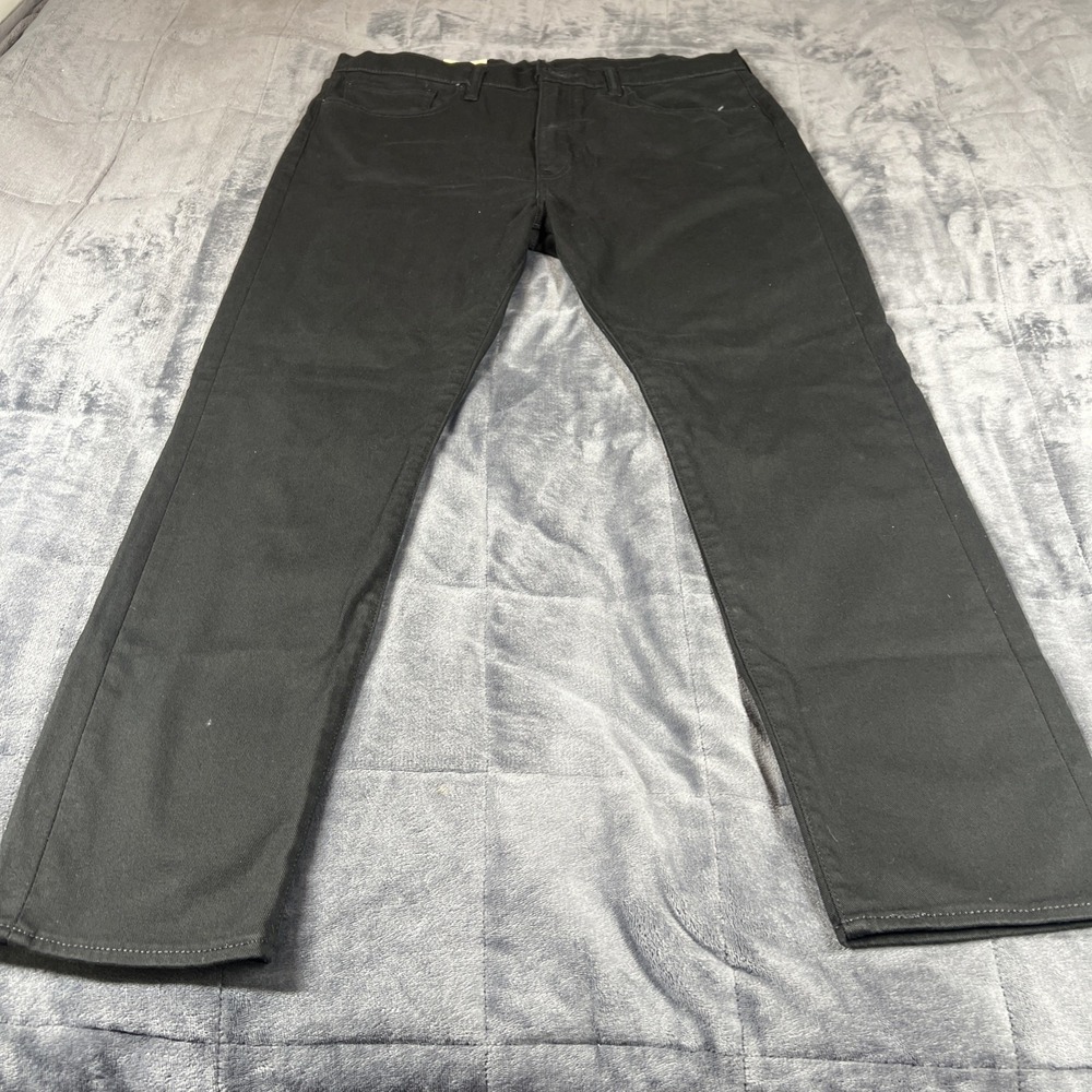 Levi's Men's 522 Slim Taper Jean Jet‎ Black 36W x 30L 168820039